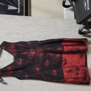 Black and Red Brand New Dress size 14